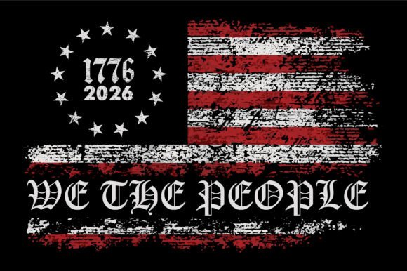 250 Years Flag: Graphics for Crafts & Sales