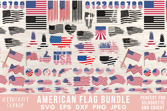 American Flag African American Patriotic