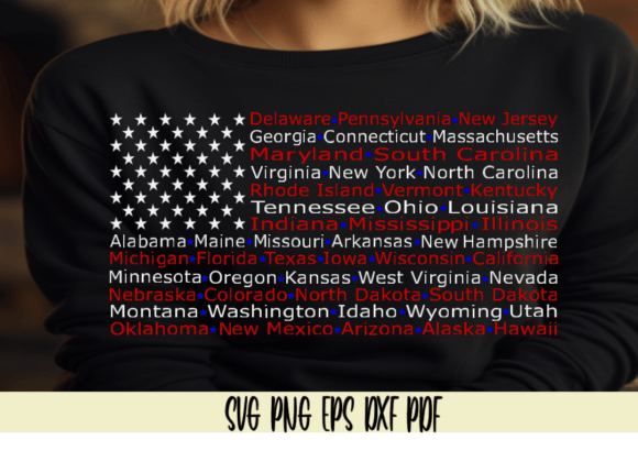 American Flag Crafts & Graphics for July 4