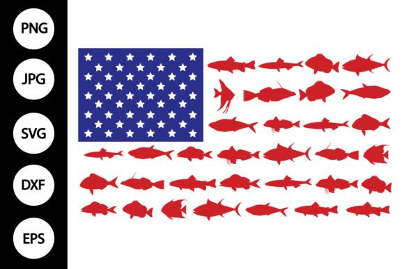 American Flag Fish SVG: A Designer's Review for Embroidery