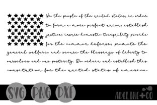 American Flag, We the People: Graphics for Crafts