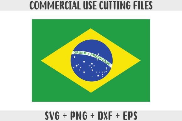 Brazil Flag SVG: Premium Graphics for Crafts