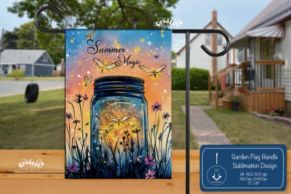 Dragonfly Summer Spring Garden Flag Png Review