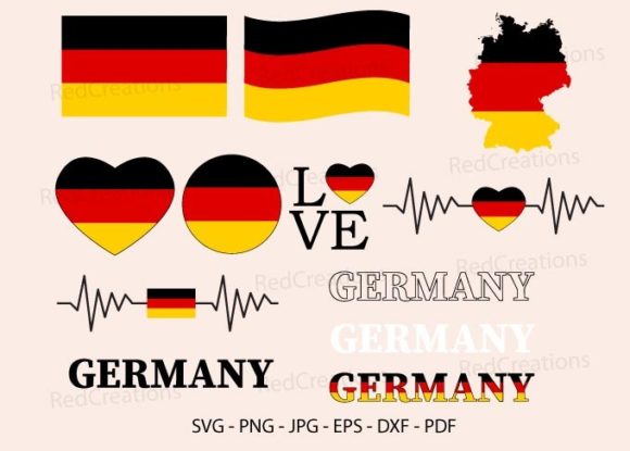 Germany Flag Svg: Essential Graphics for Crafts