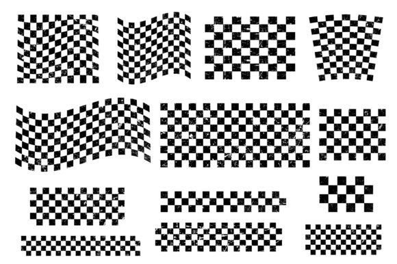 Grunge Checkered Racing Flag Bundle Review