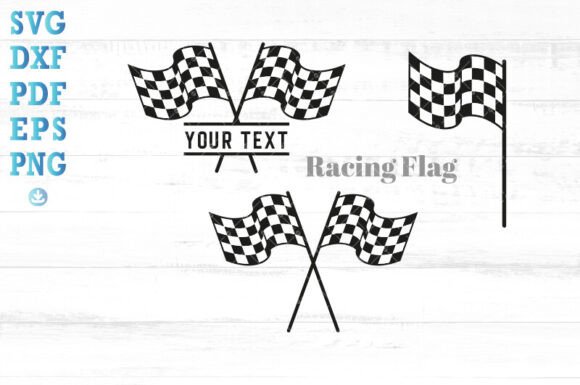 Racing Flag SVG Bundle: Top Graphics for Crafts