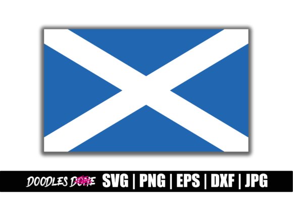 Scotland Flag SVG: A Designer's Take on Real Embroidery Use