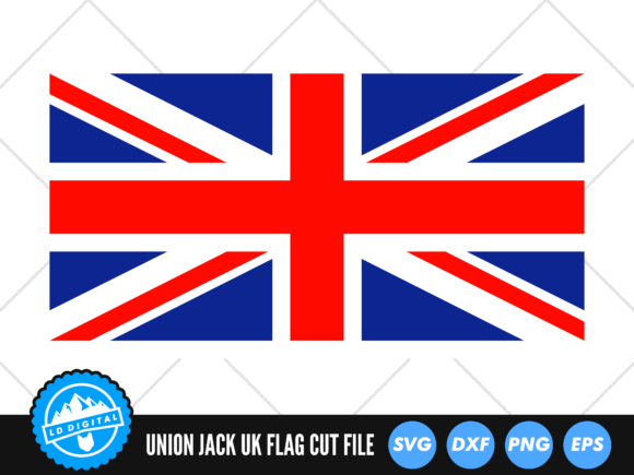 Union Jack SVG for Crafts & Graphics