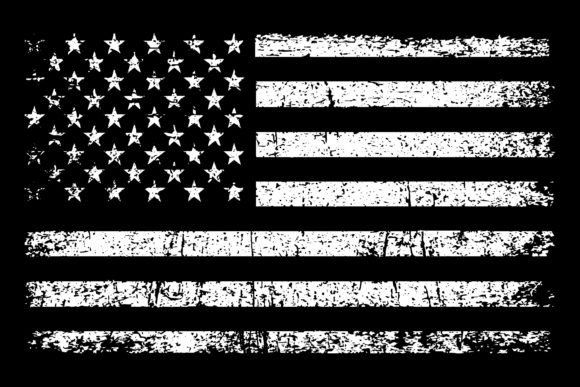 USA Distressed Flag Graphics & Crafts