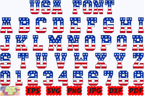 USA Flag SVG: Bold Graphics for Crafts & Brands