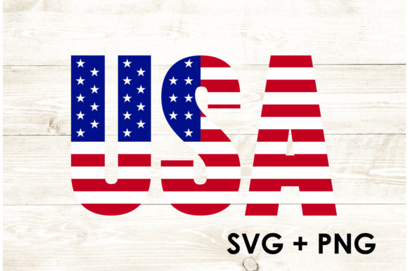USA TEXT America American Flag: Graphics for Crafts