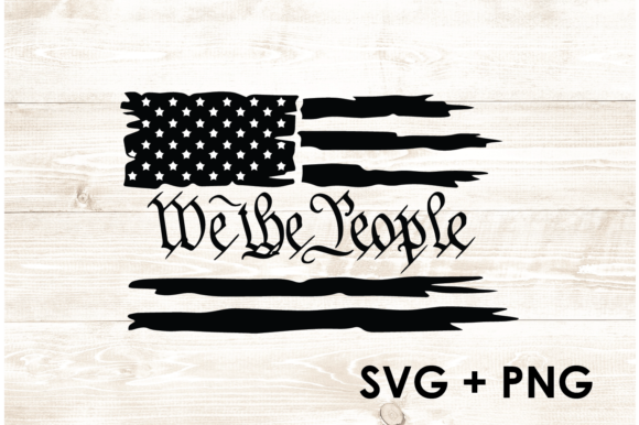 We the People Flag: Graphics for Crafts